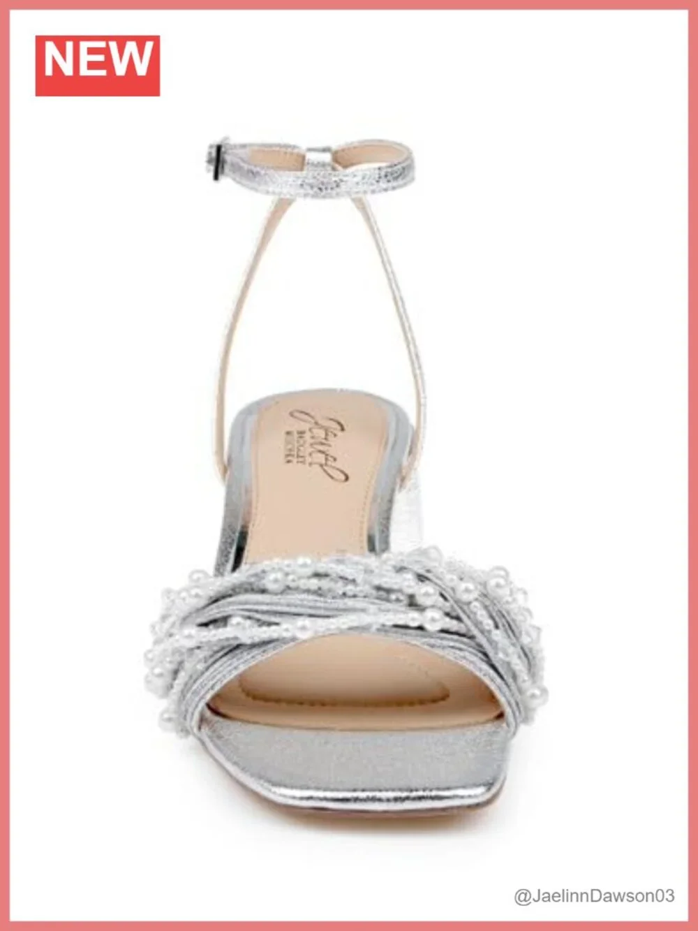 Glitter Block Heel Ankle Strap Sandals Women's Formal